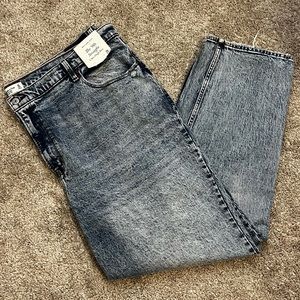 Abercrombie ultra high-rise 90’s straight jeans